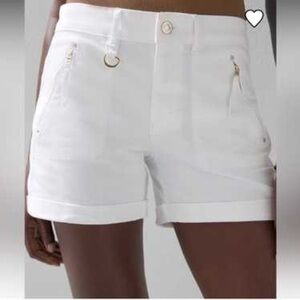 White House Black Market ~ Women's White Shorts